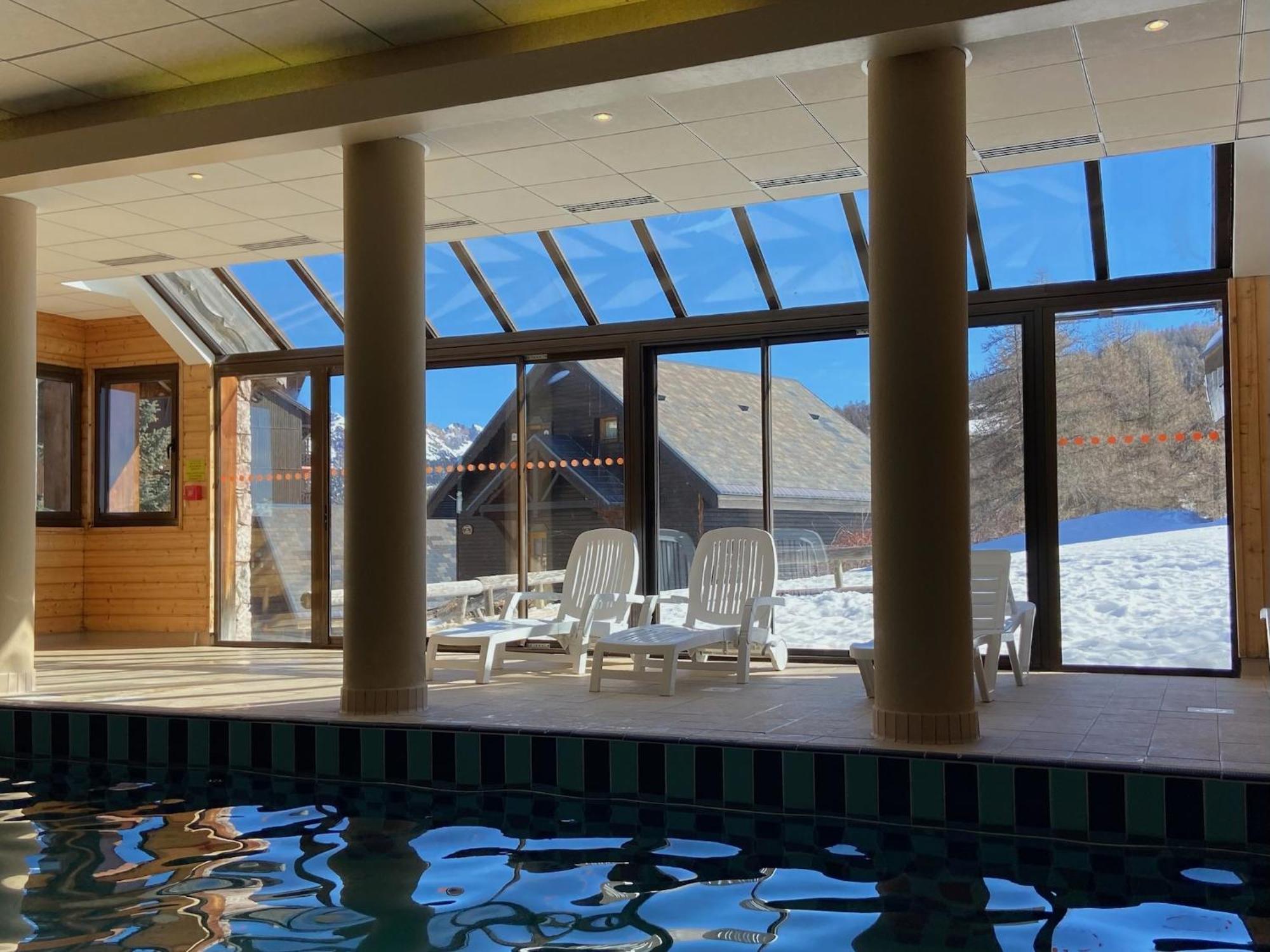 Pied Des Pistes, 2 Pieces, 6Pers, Piscine Et Sauna Risoul Kültér fotó